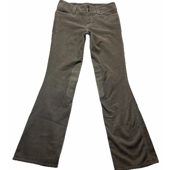 Ariat Pants Womens Sz 28L *32x33* Flare Corduroy Riding Equestrian Cowgirl Rodeo - Picture 1 of 11